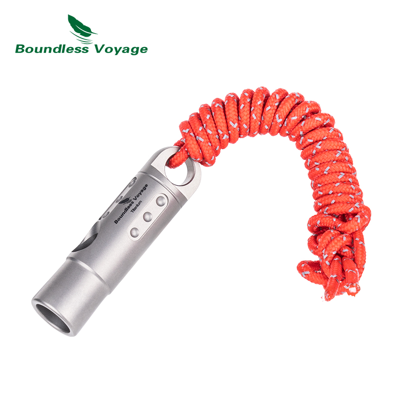 Boundless Voyage Titanium Whis - Emergency Whistle Loud 评论和价格