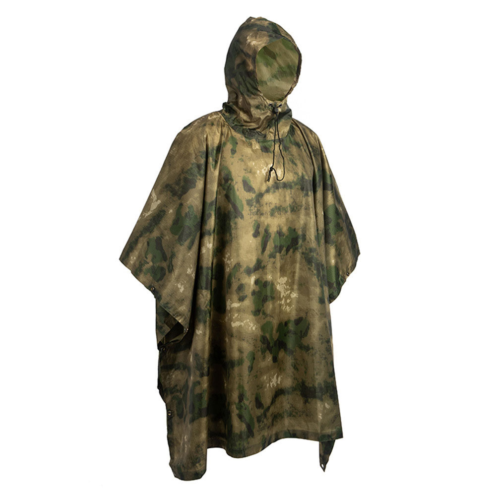 MENFLY ATFG Moss Camouflage Ta - Emergency Poncho Rain 评论和价格