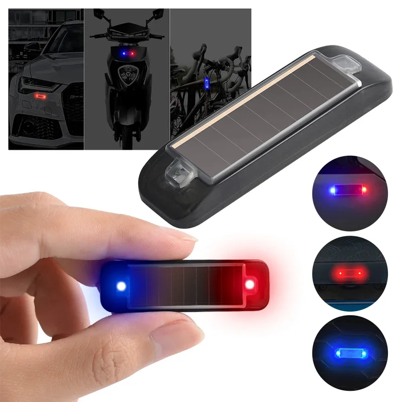 Mini LED solar power car warni - Sos Light Strobe 评论和价格
