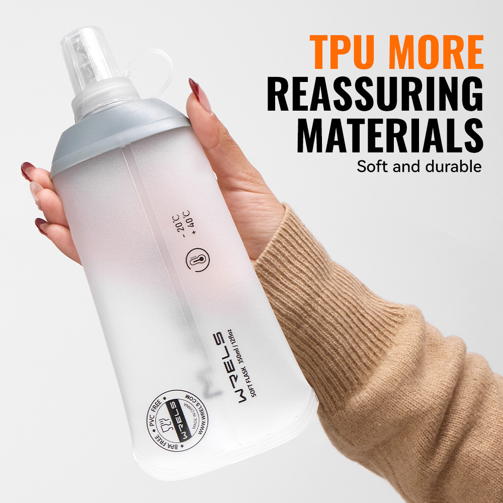 WRELS 190ml 250ml 350ml 500ml  - Water Bag Collapsible 评论和价格