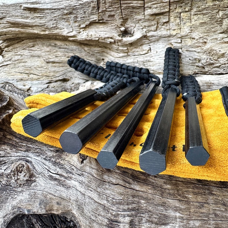 Hand Woven Rope Hexagonal Flin - Fire Starting Kit 评论和价格