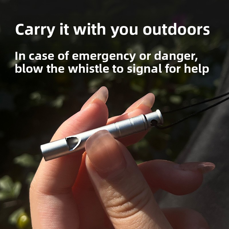 Titanium Alloy Survival Whistl - Emergency Whistle Loud 评论和价格