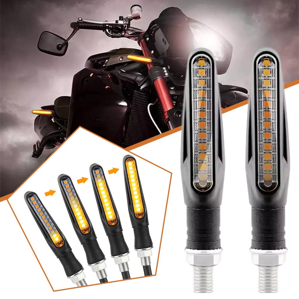 Motorcycle Led Turn Signals Di - Sos Light Strobe 评论和价格